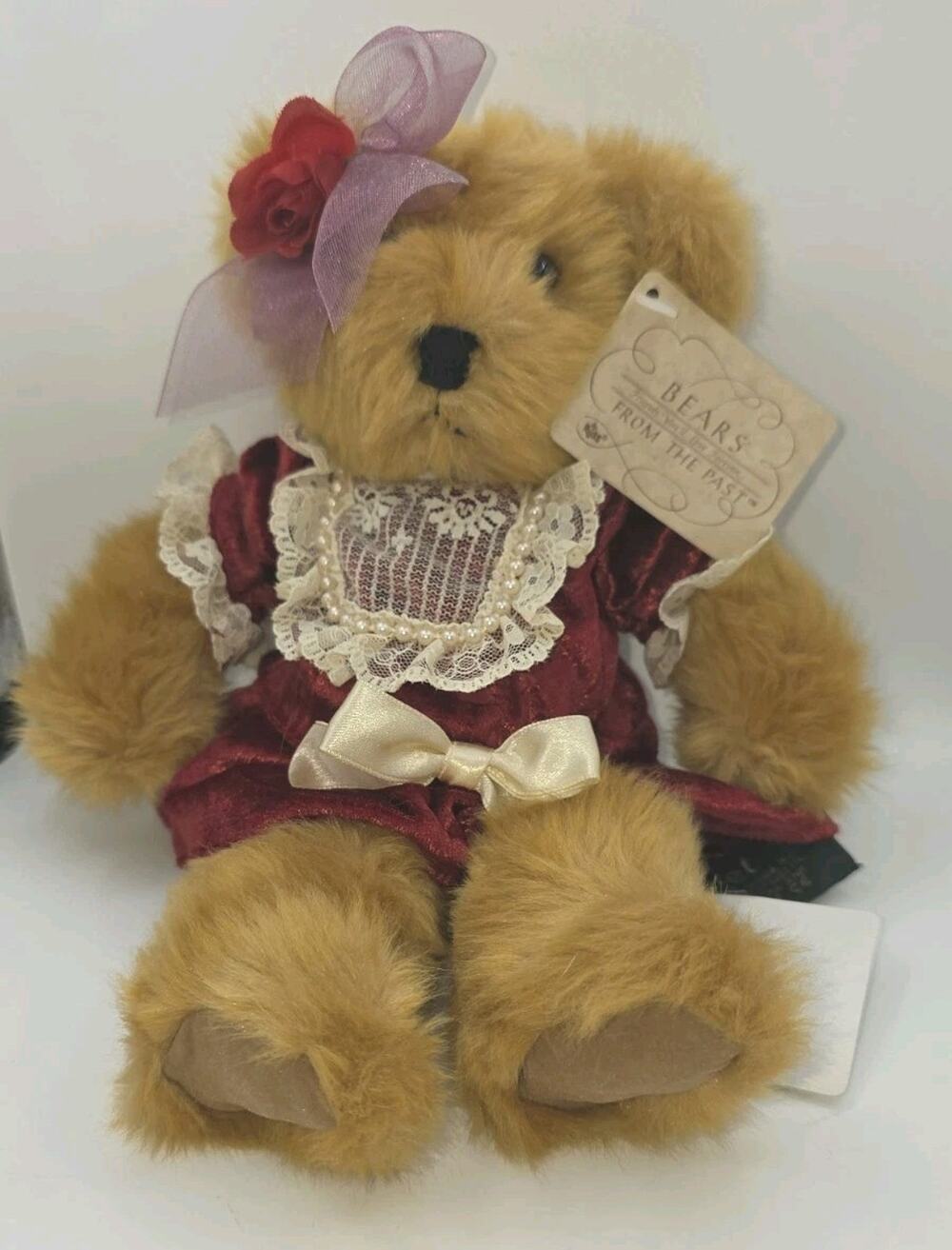 NWT Russ Berrie Bears From The Past Juliet 10" Stuffed Teddy Bears Plush Soft